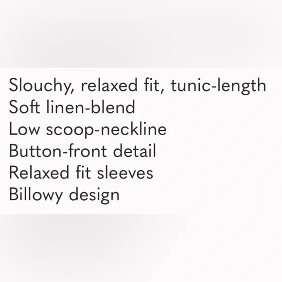 NWT. Free People Est What A Statement Tunic. Size XS. Oversized P2P 20” (fit M) - Picture 5 of 9